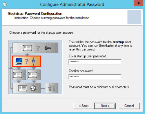 Enter startup Password